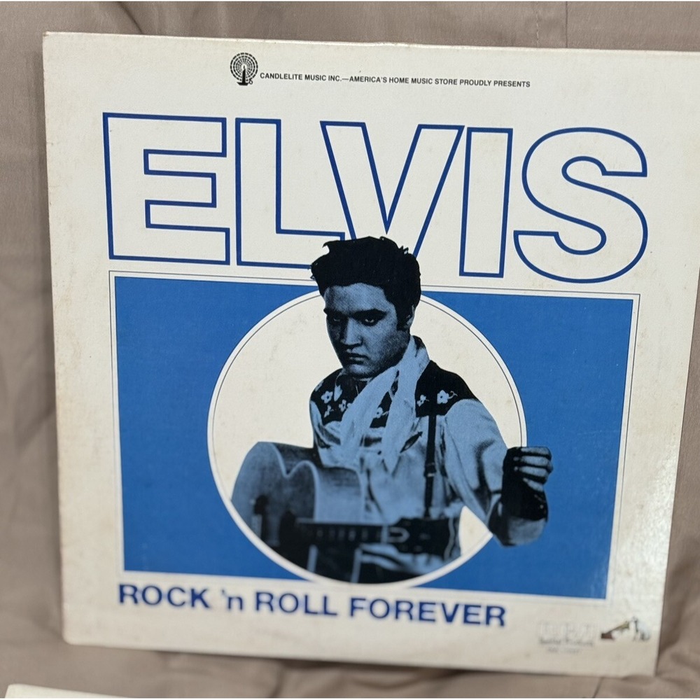 Elvis Presley LP Rock And Roll Forever RCA DML-1-0437 1981 Vintage